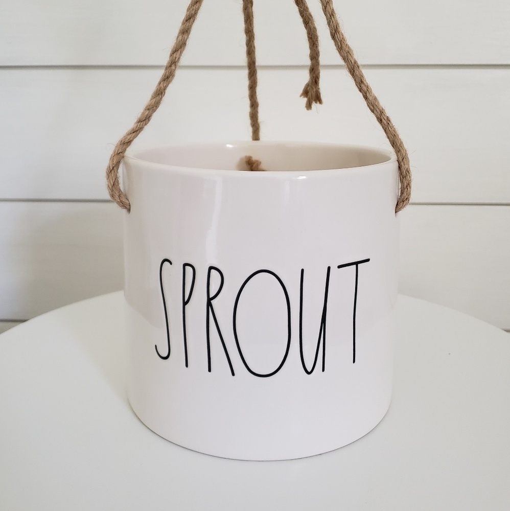 NEW Rae Dunn | Hanging "Sprout" Plant Holder